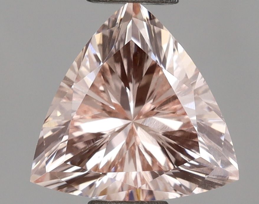Triangular Fancy Pink Lab-grown Diamond 1ct VS2 loose diamond