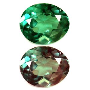 Oval Green Alexandrite 0.39ct loose gemstone
