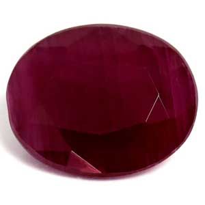 Oval Red Ruby 4.57ct loose gemstone