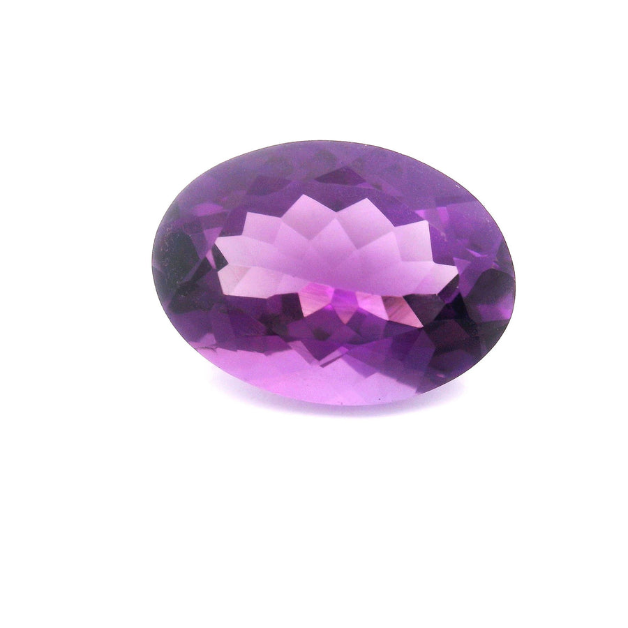 Oval Purple Amethyst 5.59ct loose gemstone