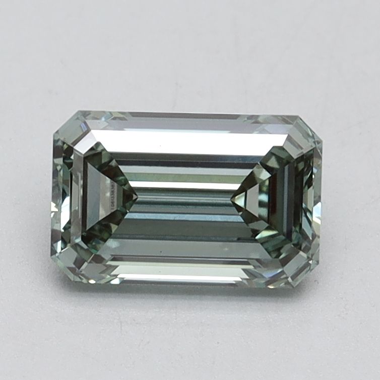 Emerald Fancy Intense Green Lab-grown Diamond 1.04ct VS1 loose diamond