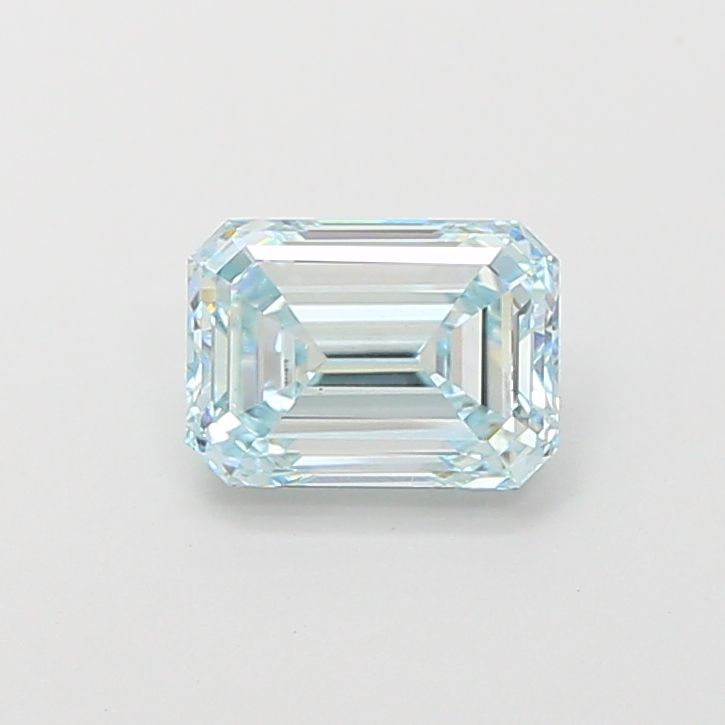 Emerald Fancy Blue Green Lab-grown Diamond 1.43ct VS1 loose diamond