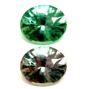 Oval Green Alexandrite 0.26ct loose gemstone