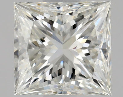 Princess Natural Diamond 0.65ct H VVS1
