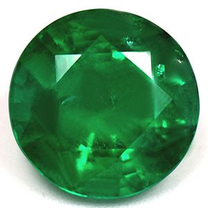 Round Green Emerald 2.53ct loose gemstone