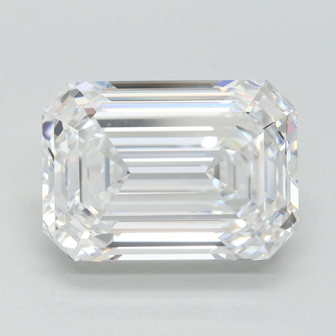 Emerald Lab-Grown Diamond 3.08ct D FL