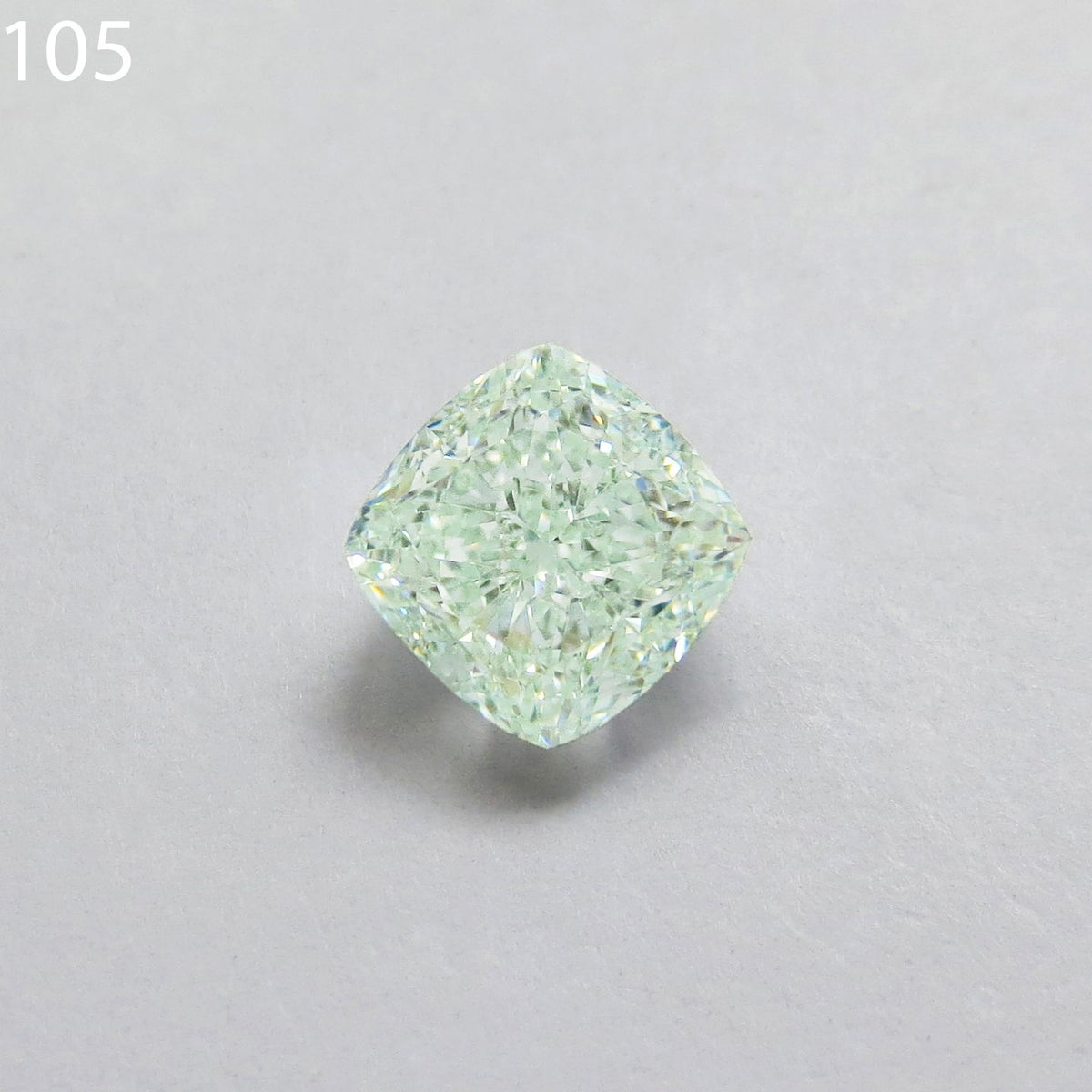 Cushion Light Green Natural Diamond 2.01ct SI1 loose diamond