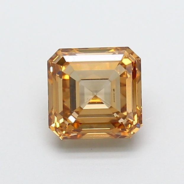 Asscher Fancy Brown Lab-grown Diamond 1.5ct VS1 loose diamond