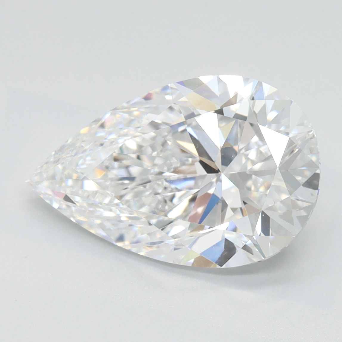 Pear Lab-Grown Diamond 2.72ct D IF