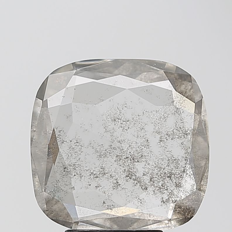 Cushion Salt And Pepper Lab-grown Diamond 2.33ct I1 loose diamond