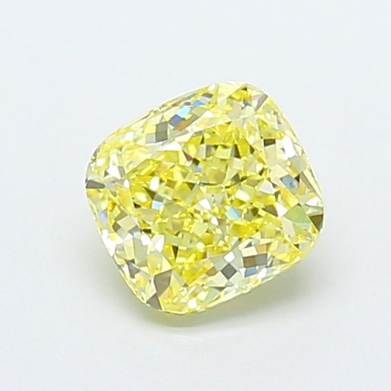 Cushion Fancy Yellow Lab-grown Diamond 1.21ct VS1 loose diamond