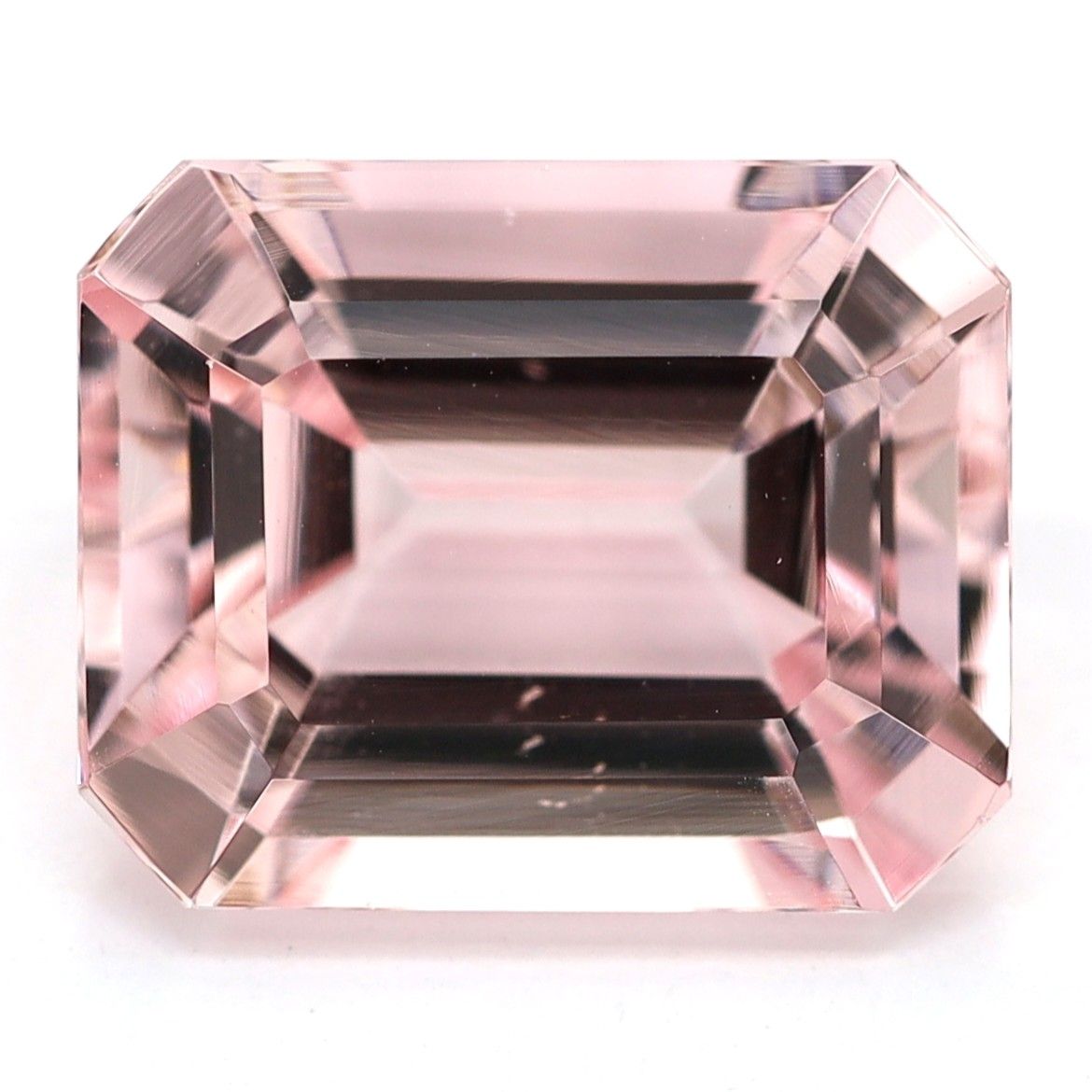 Emerald Pink Morganite 3.54ct loose gemstone