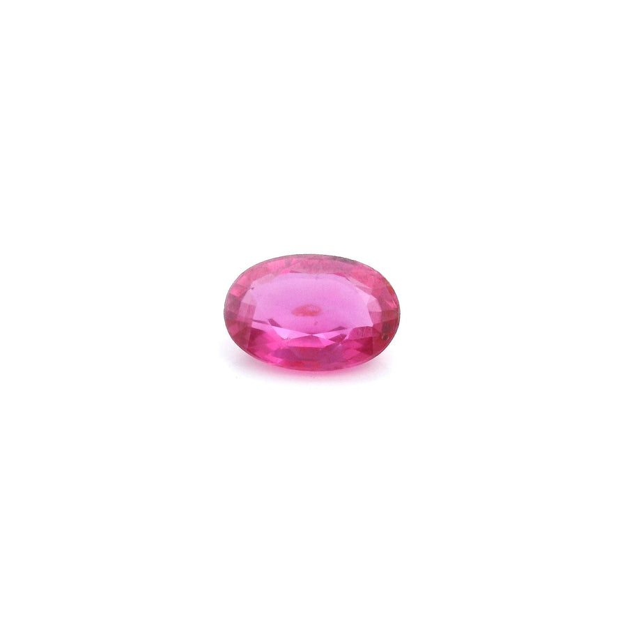 Oval Red Ruby 0.95ct loose gemstone