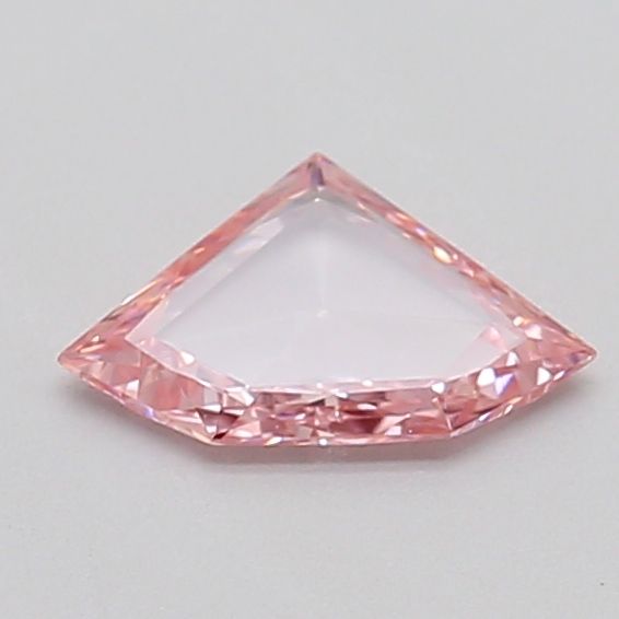 Pentagonal Fancy Intense Pink Lab-grown Diamond 0.33ct VS1 loose diamond