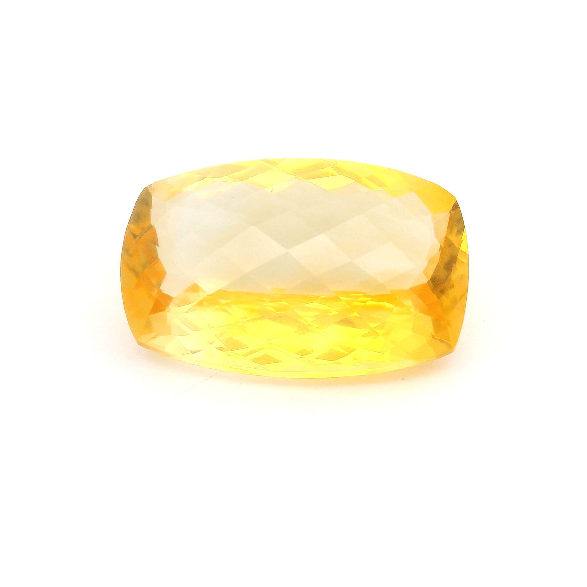 Cushion Yellow Citrine 11.82ct loose gemstone