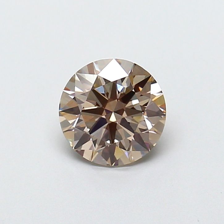 Round Fancy Vivid Brown Lab-grown Diamond 1.09ct VVS2 loose diamond