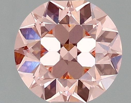 European Cut Fancy Vivid Pink Lab-grown Diamond 1.01ct VS1 loose diamond