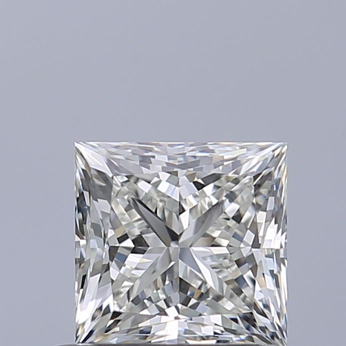 Princess Natural Diamond 0.71ct F VVS2