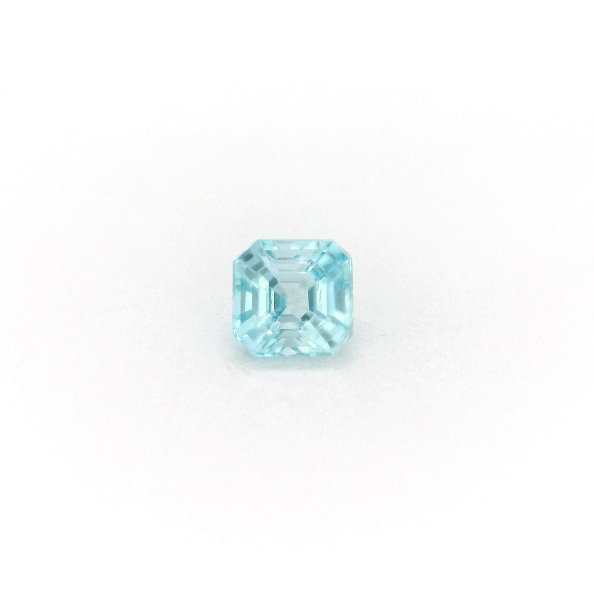 Octagonal Blue Zircon 1.01ct loose gemstone