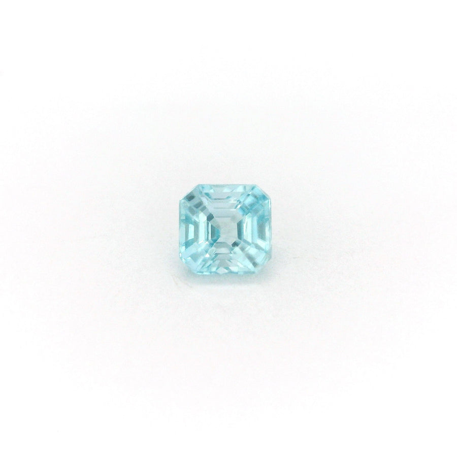 Octagonal Blue Zircon 1.01ct loose gemstone