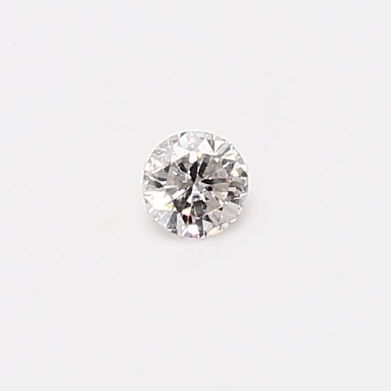 Round Very Light Pink Natural Diamond 0.1ct loose diamond