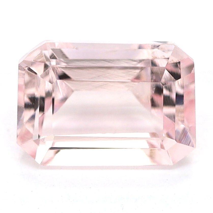 Emerald Pink Morganite 1.07ct loose gemstone
