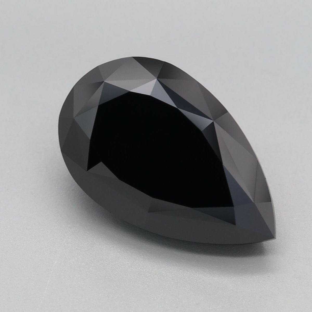Pear Fancy Black Lab-grown Diamond 3.33ct loose diamond