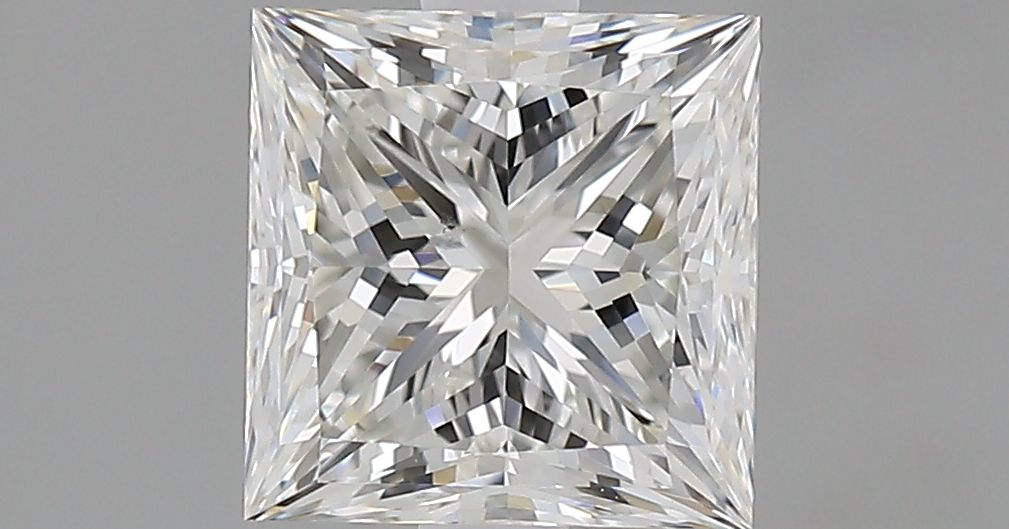 Princess Natural Diamond 1.80ct H VS2