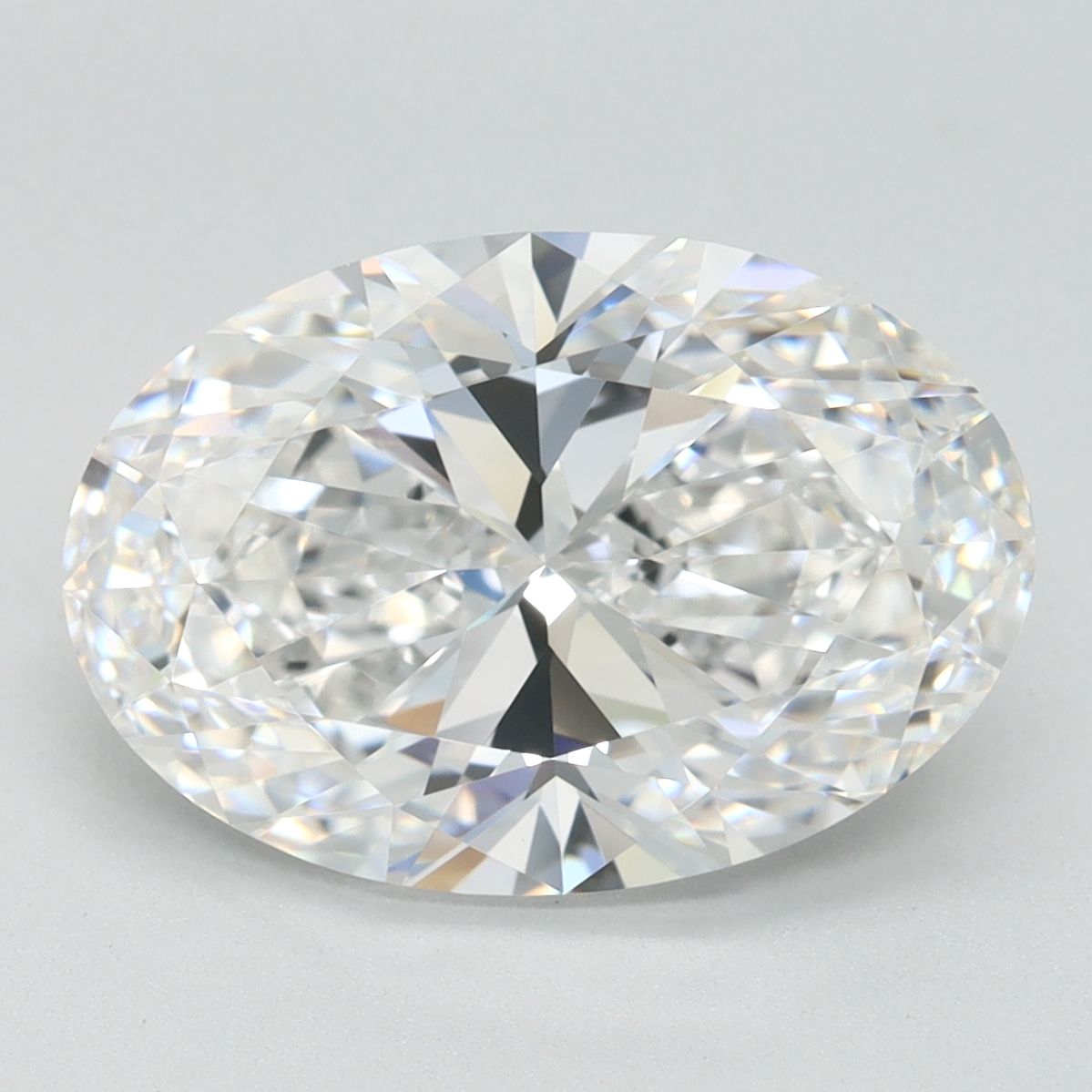 Oval Lab-Grown Diamond 3.78ct D FL