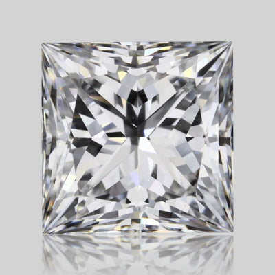 Princess Natural Diamond 1.01ct D VS2