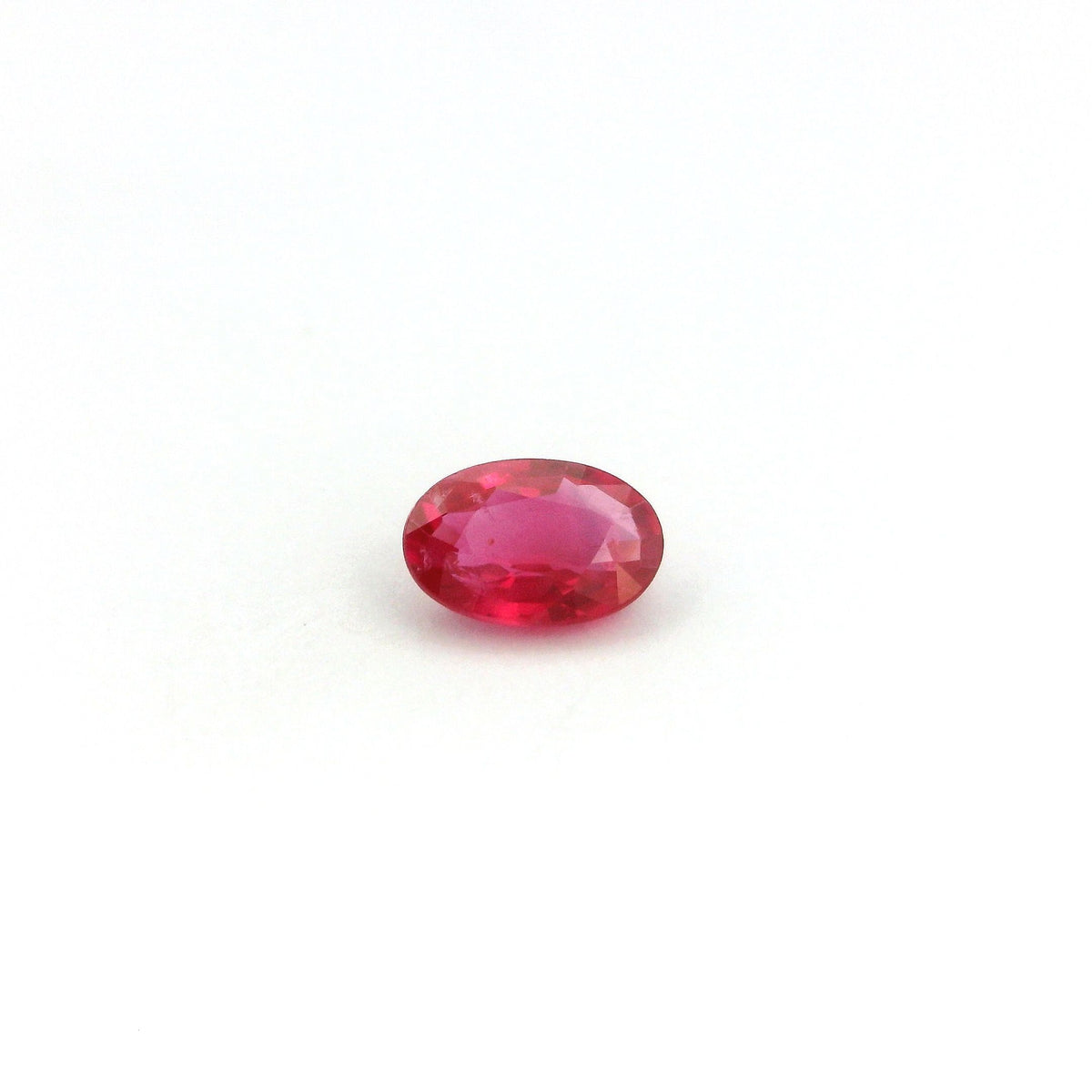 Oval Red Ruby 0.59ct loose gemstone