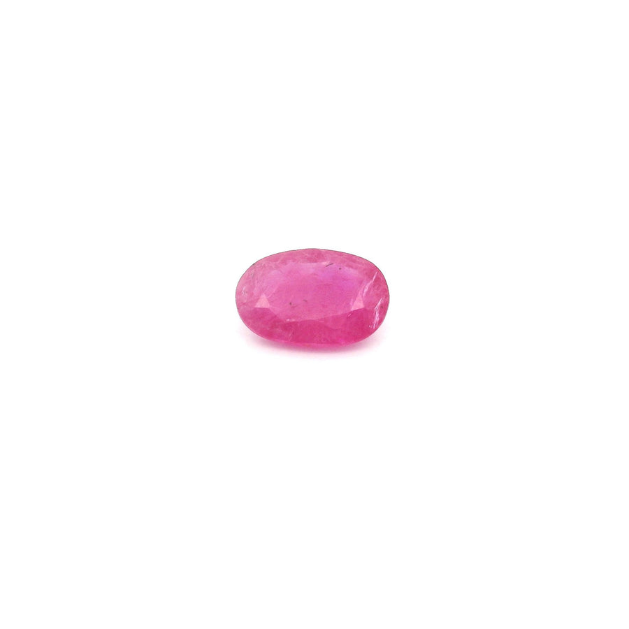 Oval Red Ruby 0.52ct loose gemstone