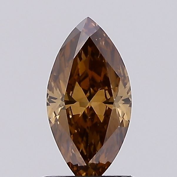 Marquise Fancy Brown Lab-grown Diamond 0.81ct VS1 loose diamond