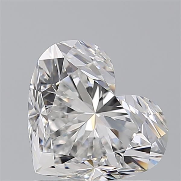Heart Natural Diamond 1.50ct E VVS1