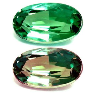 Oval Green Alexandrite 0.31ct loose gemstone