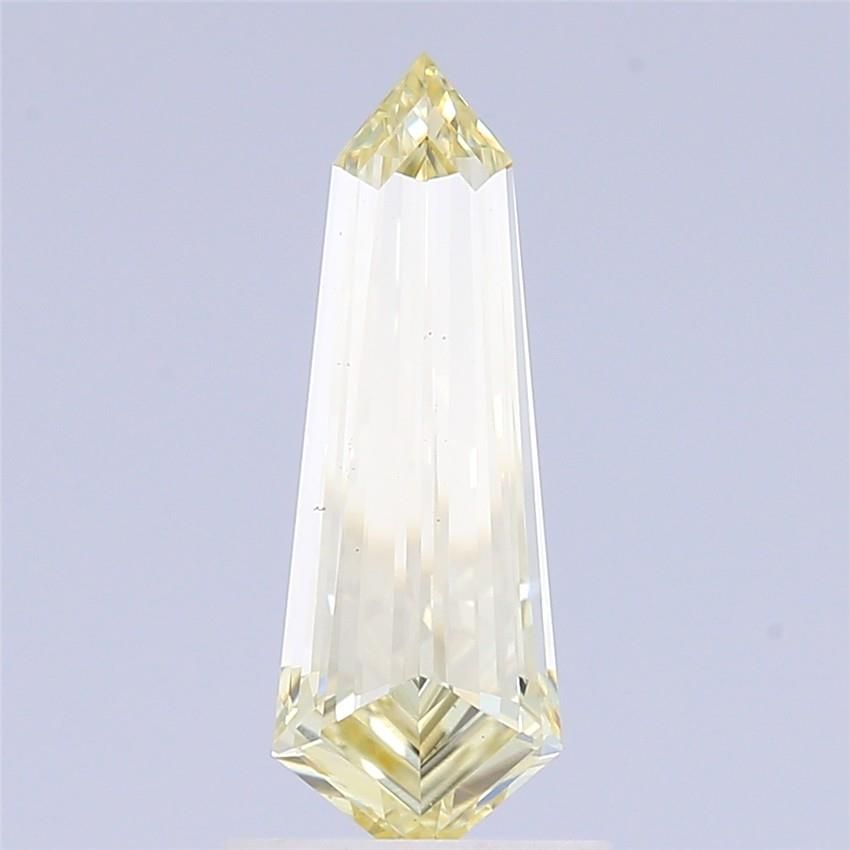 Hexagonal Fancy Light Yellow Lab-grown Diamond 1.04ct VS1 loose diamond