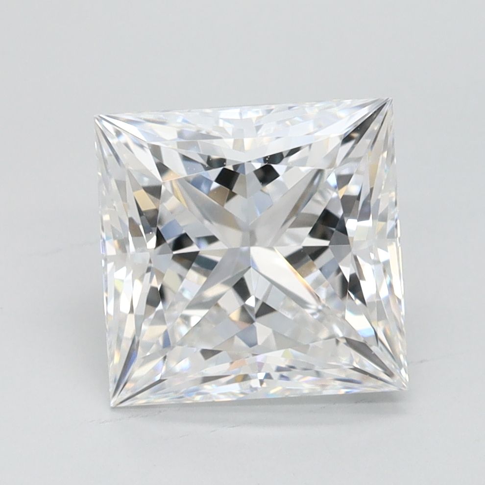 Princess Lab-Grown Diamond 2.11ct D IF