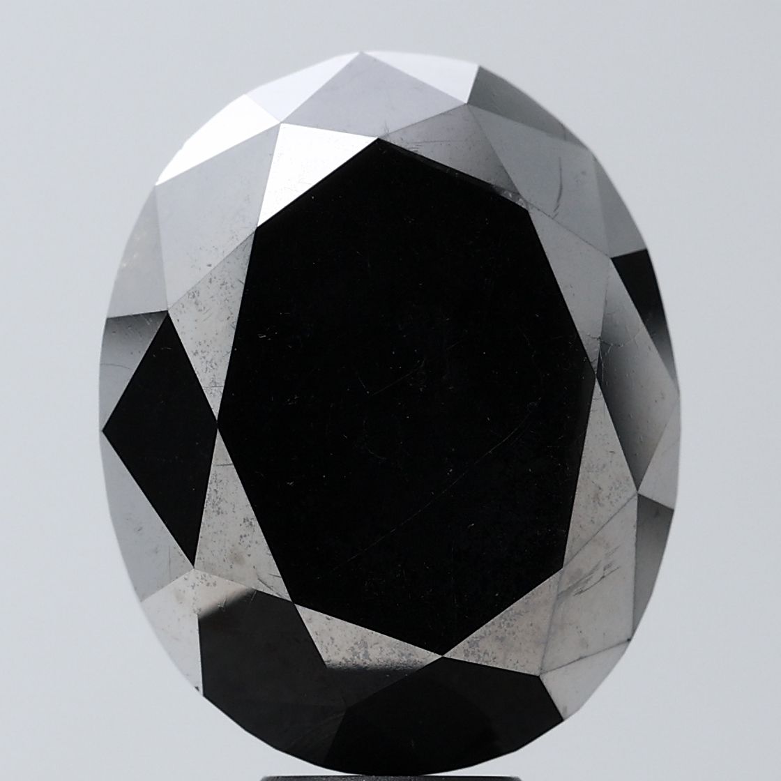 Oval Black Natural Diamond 2.48ct VVS1 loose diamond
