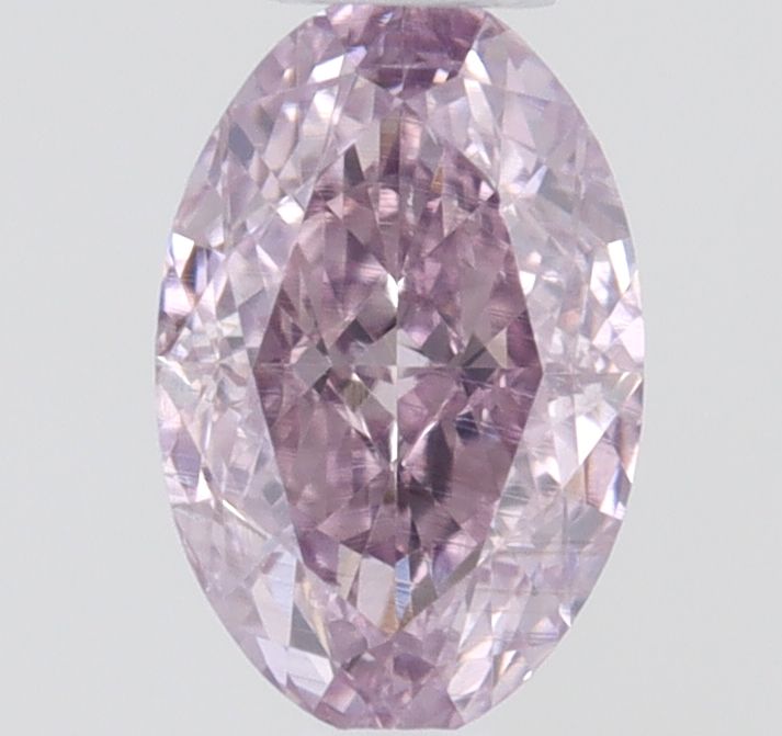 Oval Fancy Pink Purple Natural Diamond 0.23ct SI1 loose diamond