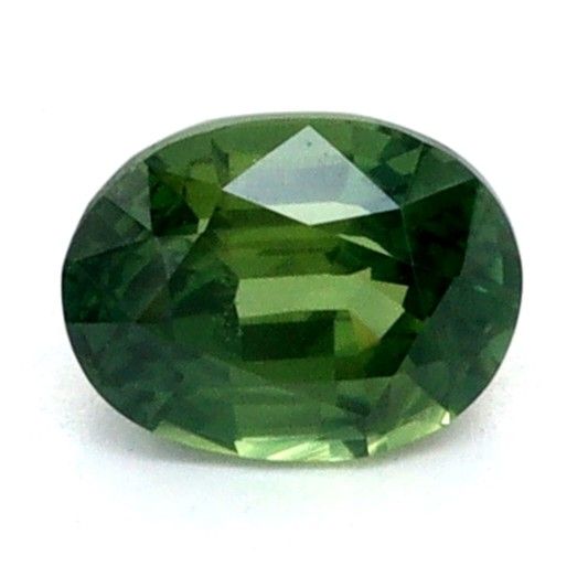 Oval Green Sapphire 0.29ct loose gemstone