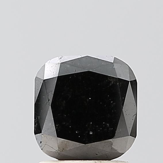 Cushion Black Natural Diamond 1.9ct VS1 loose diamond