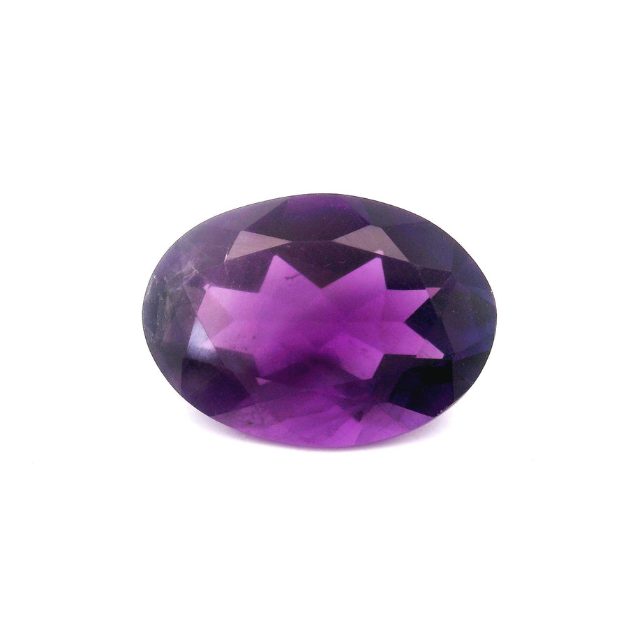 Oval Purple Amethyst 4.38ct loose gemstone