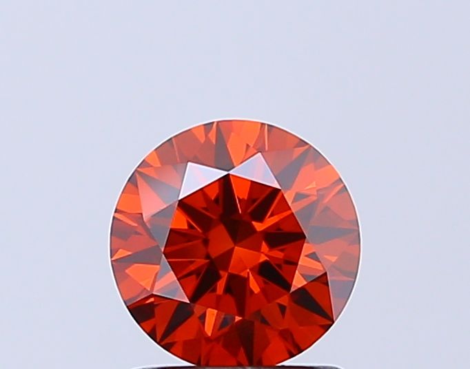 Round Fancy Deep Orange Lab-grown Diamond 1.03ct VS1 loose diamond