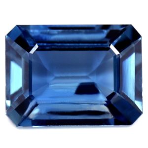 Emerald Blue Sapphire 1.51ct loose gemstone