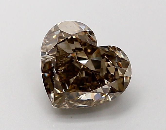 Heart Fancy Intense Black Lab-grown Diamond 1.08ct VS1 loose diamond