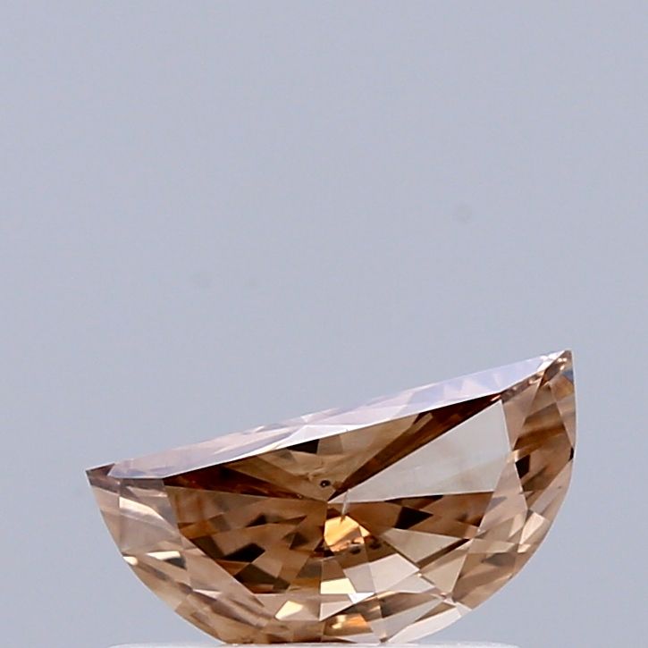 Half Moon Fancy Brown Natural Diamond 0.34ct SI2 loose diamond