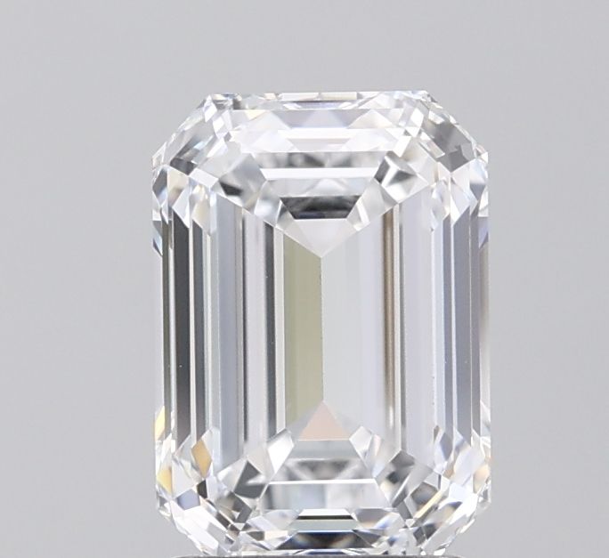 Emerald Lab-Grown Diamond 2.05ct D IF