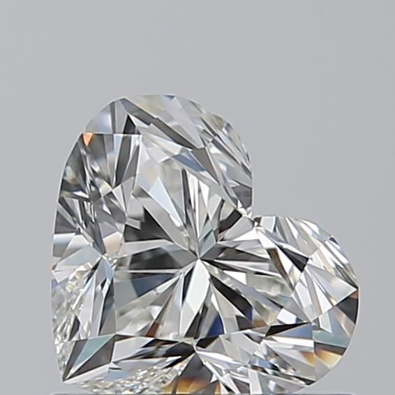 Heart Natural Diamond 0.73ct H VS1