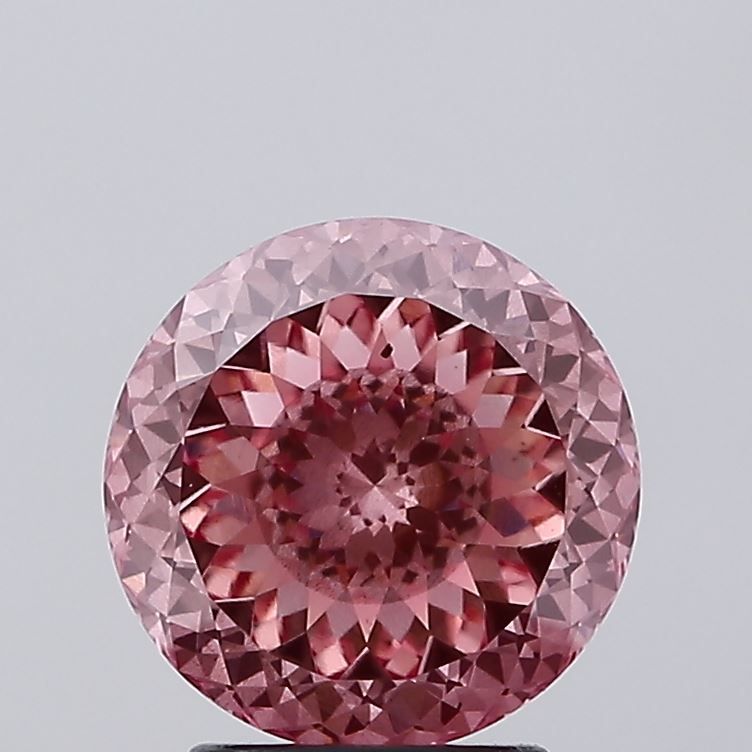 Other Fancy Vivid Pink Lab-grown Diamond 2.75ct SI1 loose diamond
