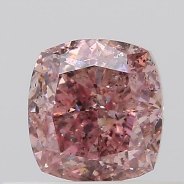 Cushion Fancy Brown Pink Natural Diamond 0.4ct I1 loose diamond